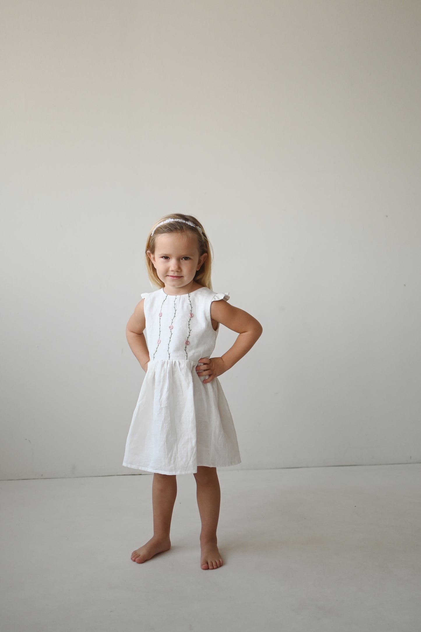 Oblekica Rose ruffles