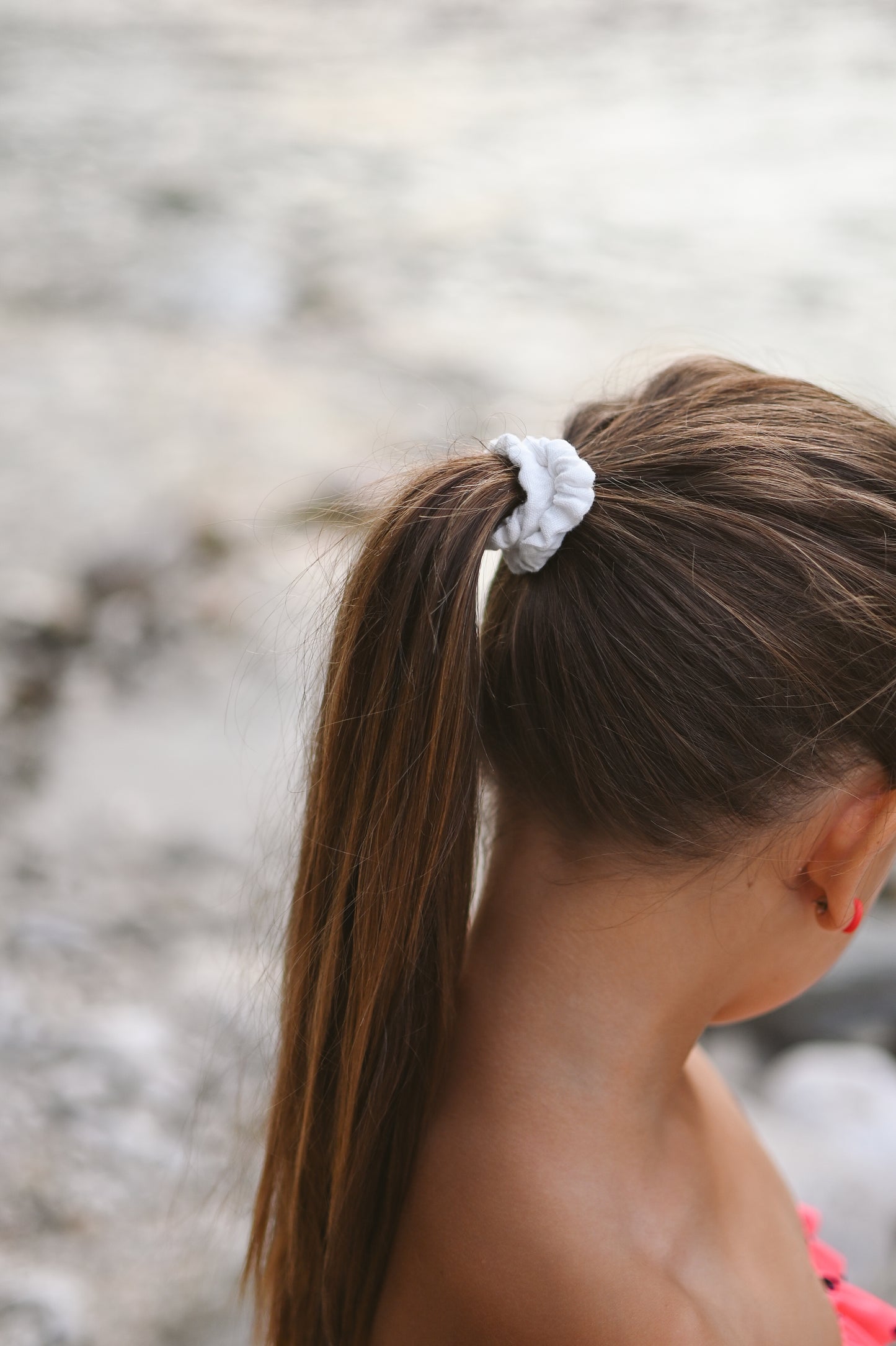Skinny lanene elastike (scrunchie)