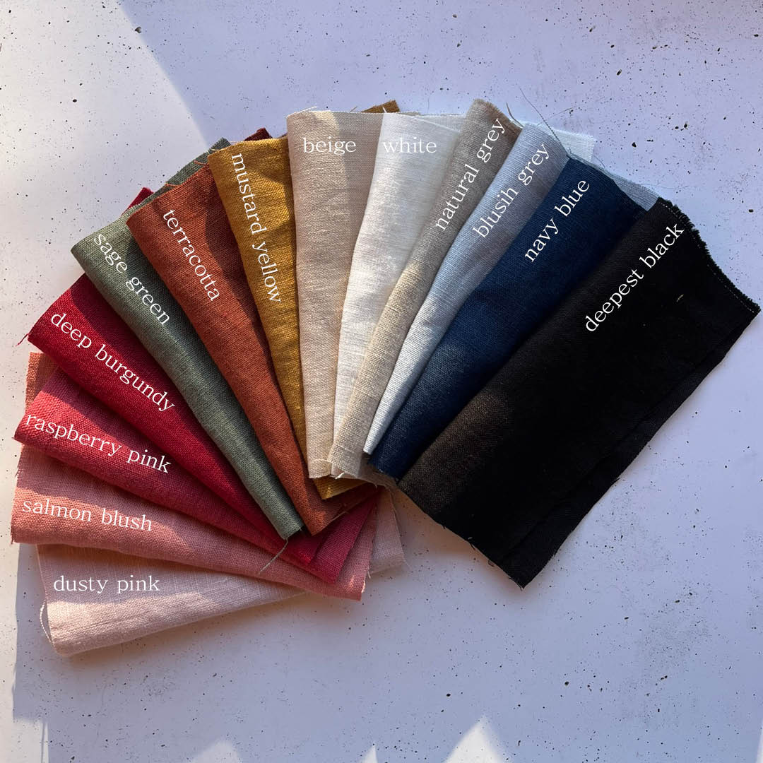 Lanena krpa z volančki