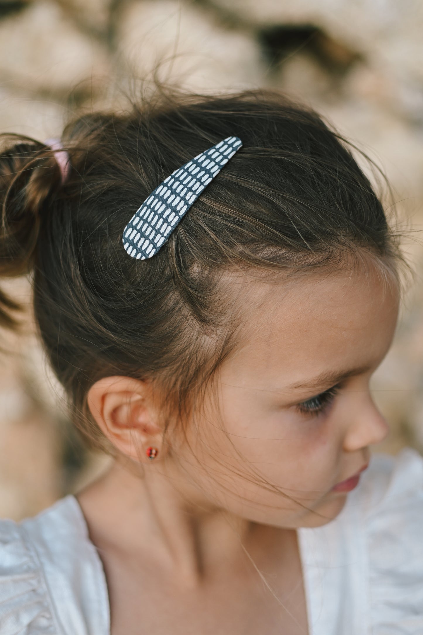 Špangice blue white dots