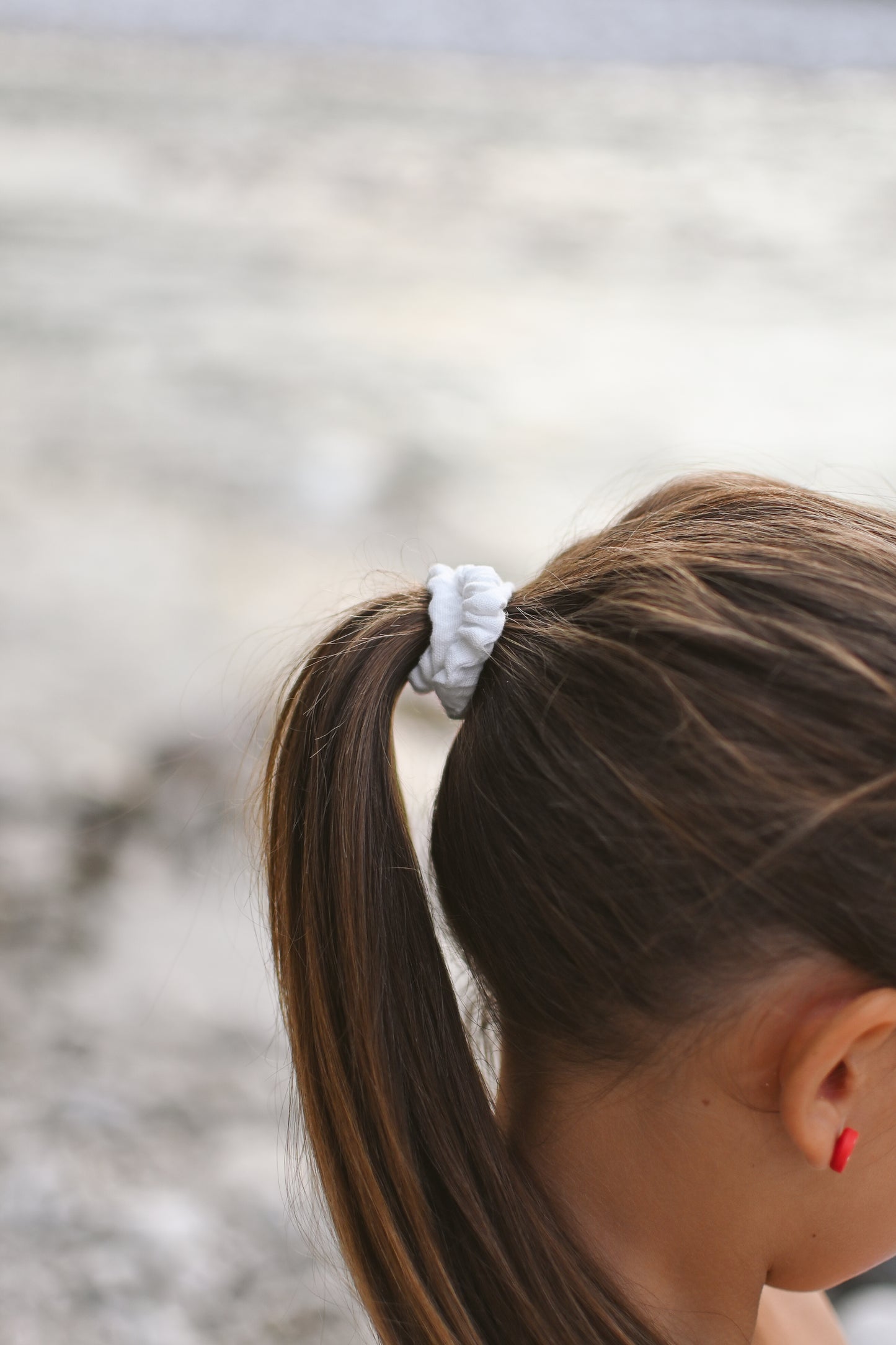 Skinny lanen scrunchie (elastike brez plastike)
