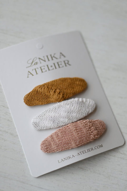 Špangice oval knit trio