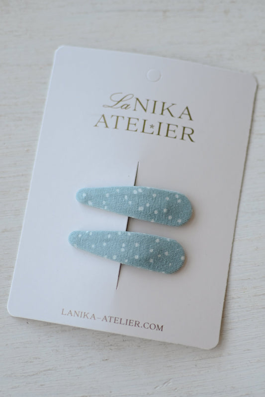 Mini špangice blue dots