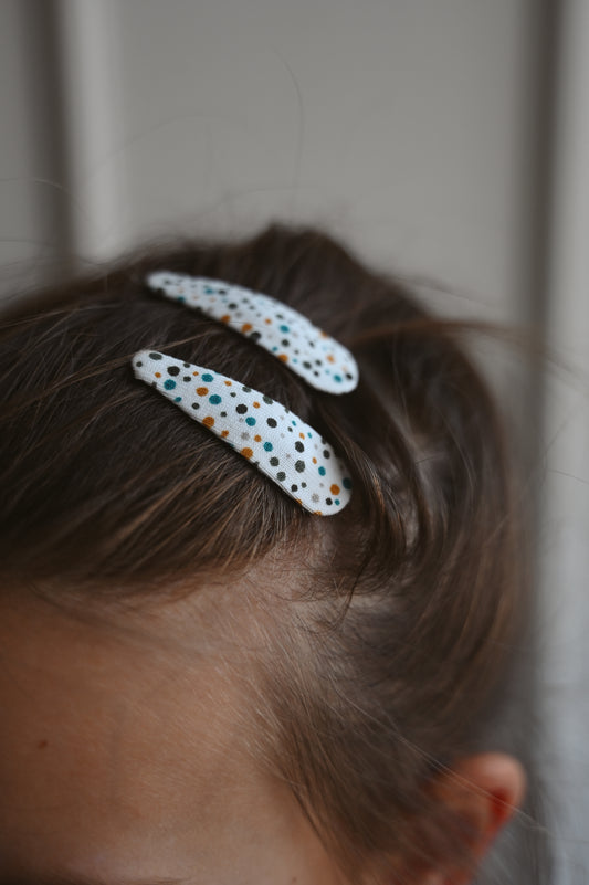 Špangice mini multicolor dots