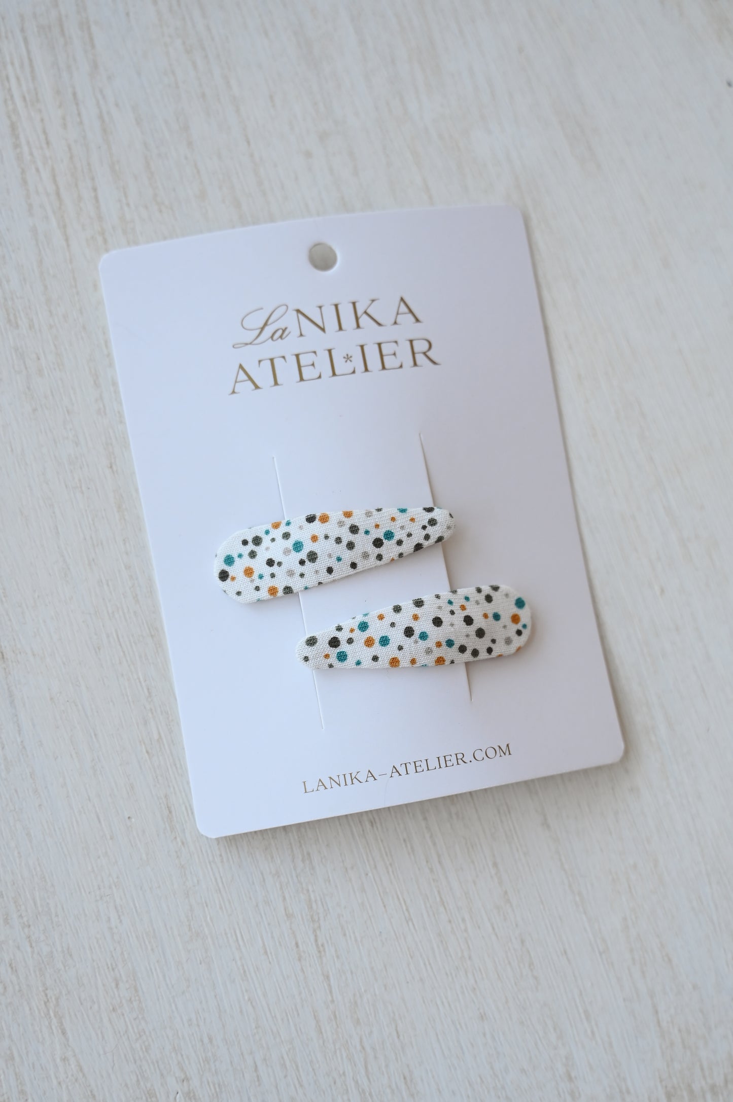 Špangice mini multicolor dots