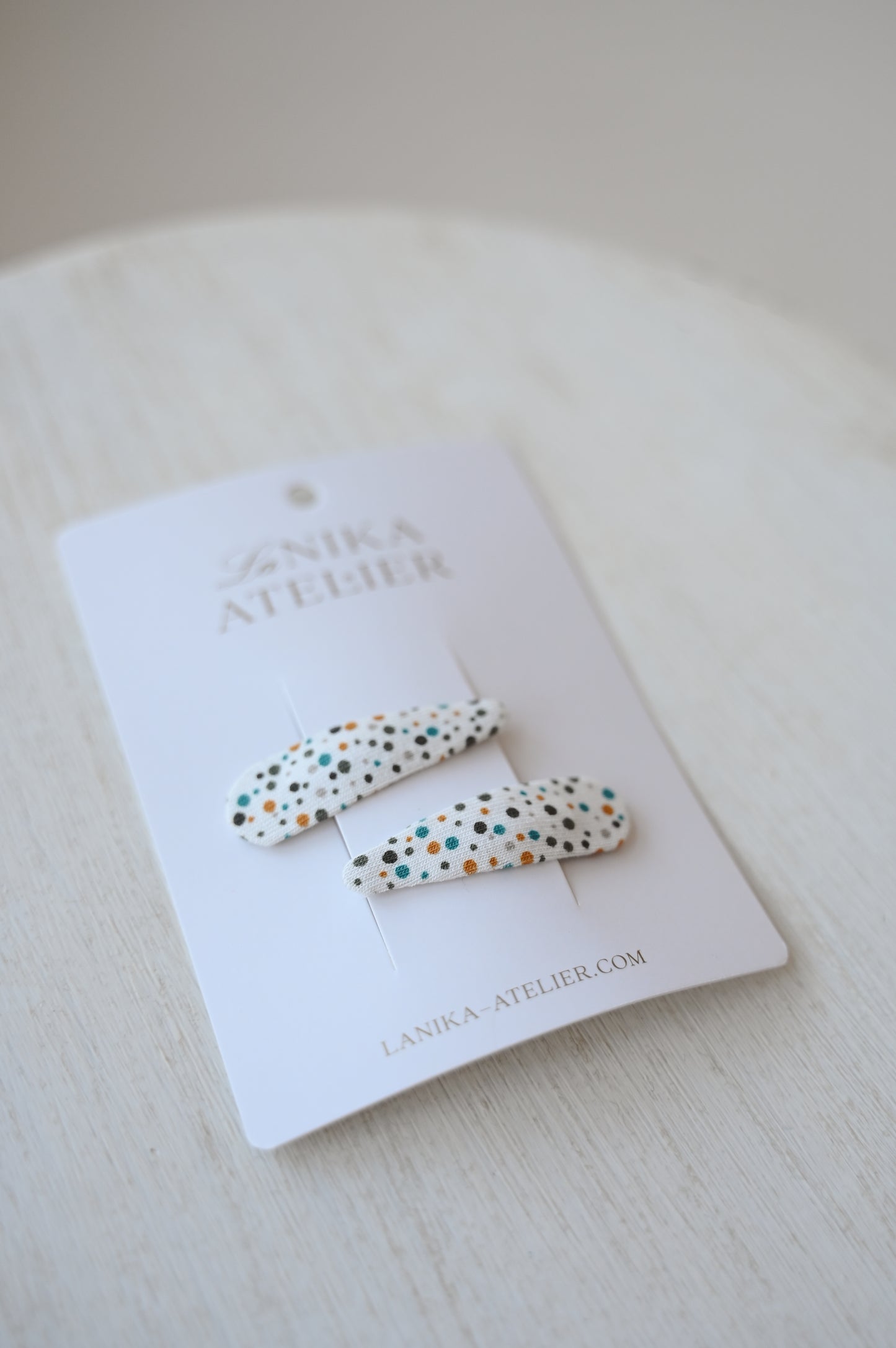 Špangice mini multicolor dots