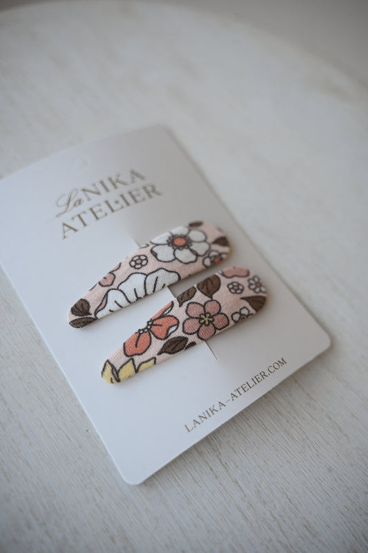 Špangice soft pink floral