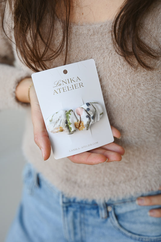 Scrunchie špangica meadow 8 cm