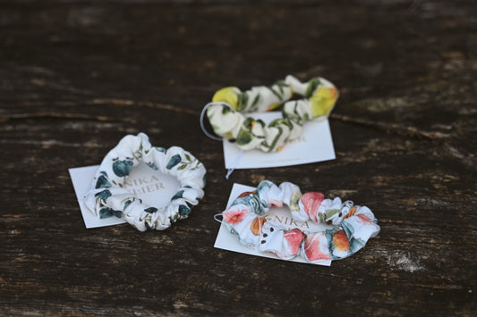 Pisane elastike za lase (regular scrunchie)