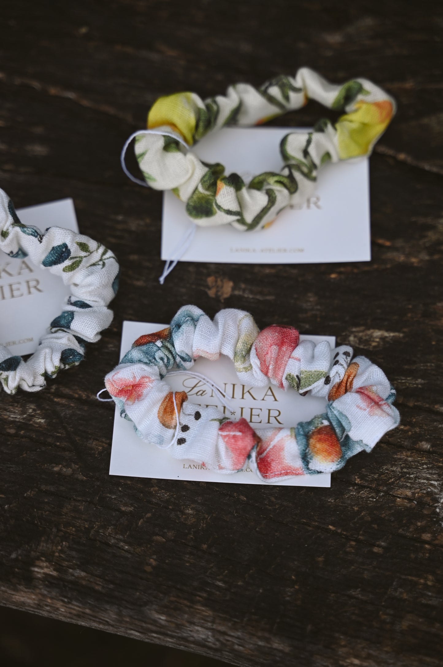 Pisane elastike za lase (regular scrunchie)